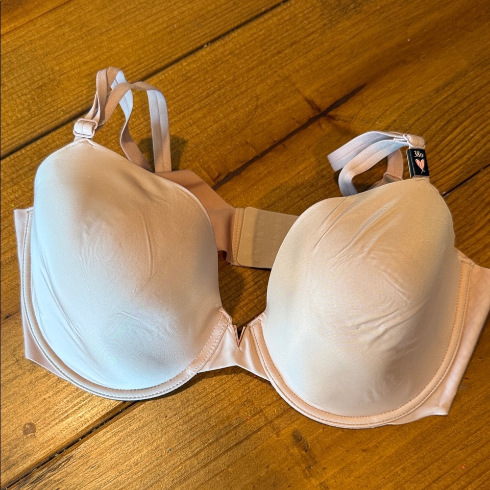 Women's Cream Lined Demi Bra